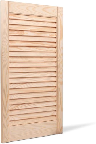 Bortaberg pine louvre door - pine,