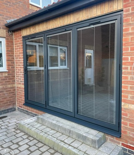 Panel anthracite aluminium - panel,