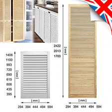Cupboard Wardrobe Slatted Door