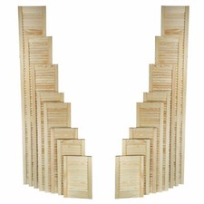 Natural Clear Pine Wood Door