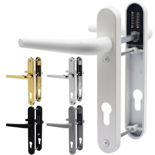 Upvc door handle 92pz - upvc, sprung